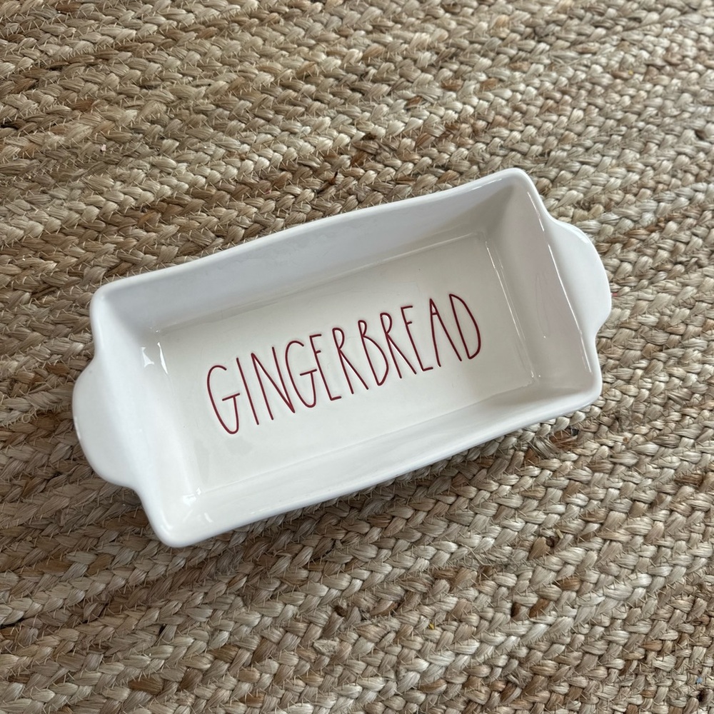 Rae Dunn Gingerbread Christmas Baking Dish